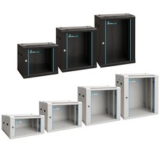 Netzwerkschrank Serverschrank Wandgehäuse 19" 4HE 6HE 9HE 12HE 600x600/600x450