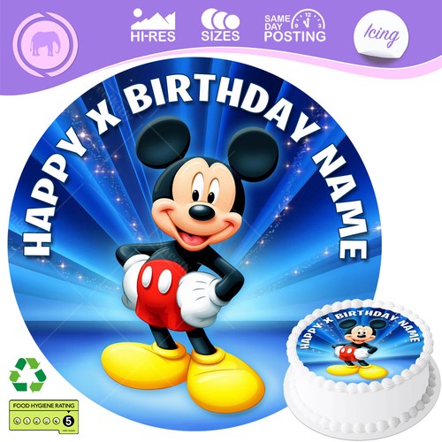 Mickey mouse tortenaufleger - mouse,