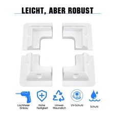 4PCS Solar Modul Panel Montage