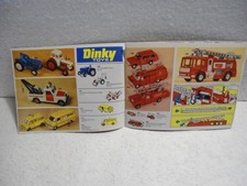 Dinky Toys 1974 Katalog Feuerwehr Militär Flugzeuge Meccano Baufahrzeuge Marine