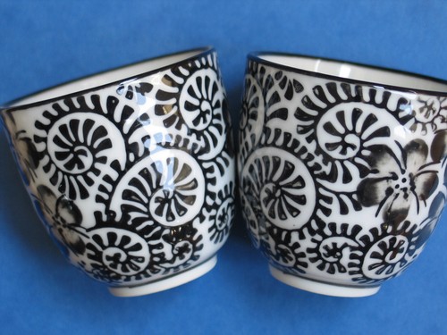 Porzellanbecher teebecher - 2x,