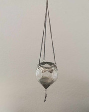 Hängewindlicht orientalisch Teelichthalter Shabby Chic Glas Deko alt