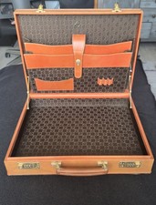 Seltener Vintage COMTESSE Aktenkoffer, Leder, Made in W. Germany