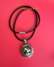Harley-Davidson, Kette und Anhänger, Halskette aus Leder 3mm  50cm NEU