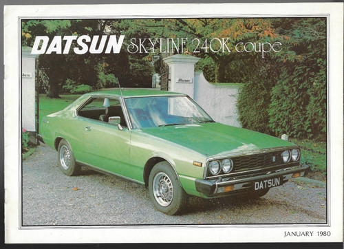 Datsun skyline 240k coupe - skyline, gt