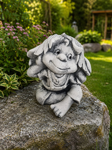Gartenfigur steinfigur - gartenfigur,