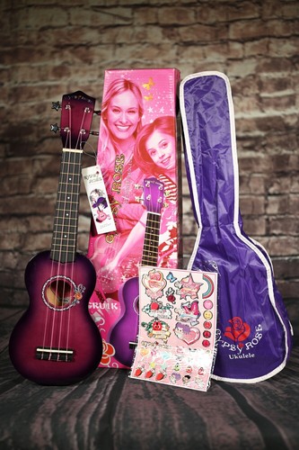 Gypsy rose ukulele set farbe - ukulele, set,