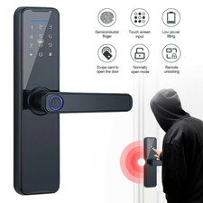 Elektronisches Türschloss Fingerabdruck Smart Türöffner Secuentry Lock Mit App