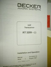 Becker Flugfunk RT 3209 VHF