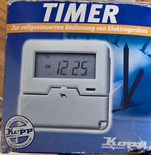Timer elektronische tages - -,