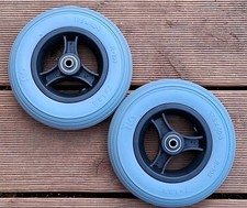 2 Stk (1 Paar) Rolko Rollator, Rollstuhlräder 7x1.3/4 - Räder, Reifen (175x40)