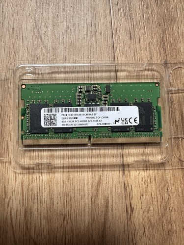 8gb micron ddr5 4800mhz - 8gb,