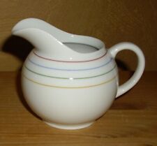 Arzberg 1 Milchkännchen Harmony, Harmonie, Rot-Blau-Grün-Gelbe Linien