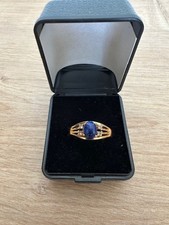 Ring Gold finish , 925 Silber