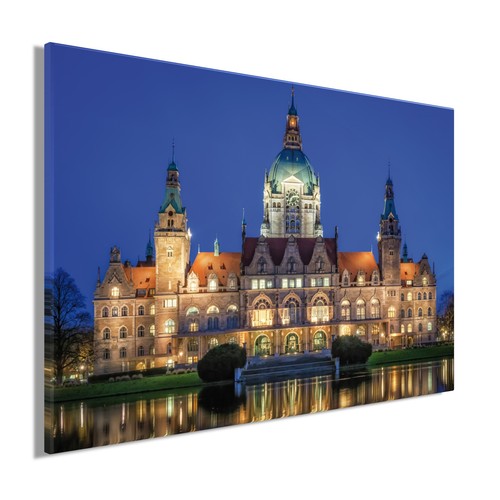 Wandbild rathaus hannover - wandbild,
