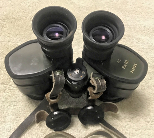 Vintage military 8x40 fernglas - military,