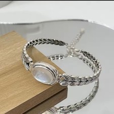 🌾EDLES Armband Frau SILBER