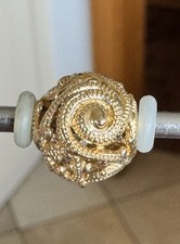 Trollbeads Goldener Wirbel, TAUBE 00048, 18K Gold- selten und edel ?