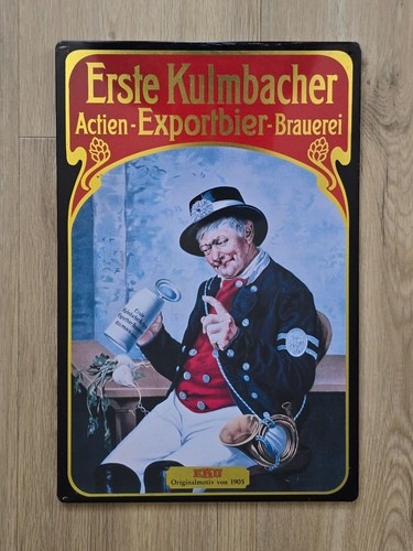 Altes blechschild erste - altes,