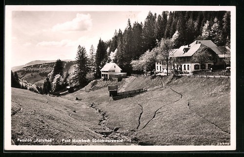 Ansichtskarte mambach - ansichtskarte,