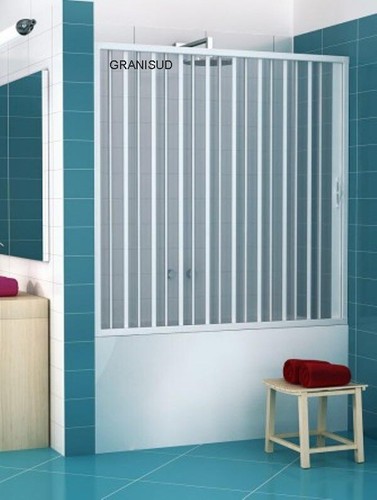 Badewannenfaltwand nische pvc - badewannenfaltwand,