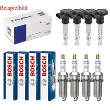 4x BERU Zündspule +4x BOSCH