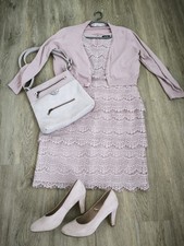 Vera mont kleid 42 altrosa - gr.,