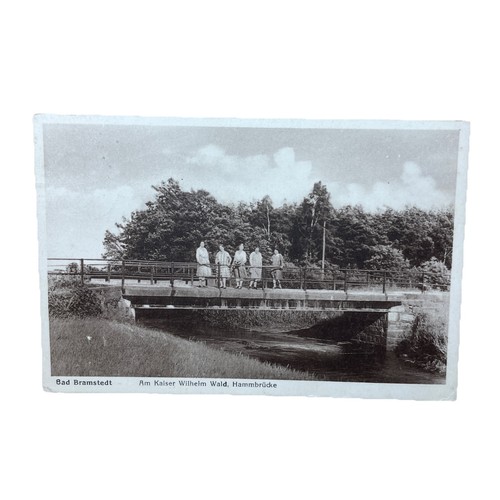 Postkarte bad bramstedt - bad,