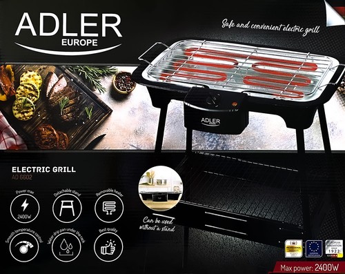 Adler 6602 elektrogrill - adler, ad