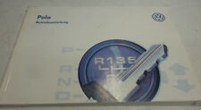 Betriebsanleitung bedienungsanleitung Handbuch VW POLO Handbuch Mappe Ausg 1995