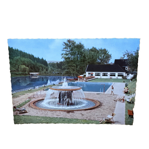 Postkarte talsperre diepental - postkarte,