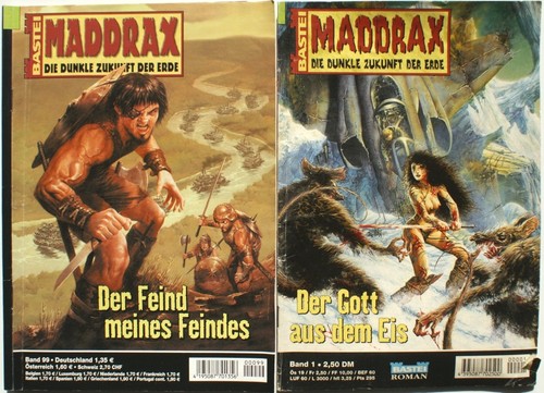 Maddrax band bis 2 - 99, z1-2