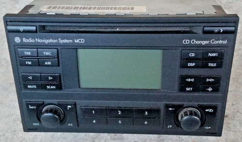 Radio navigation system mcd - vw,