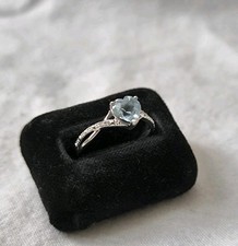 Goldring Weißgold Ring 375