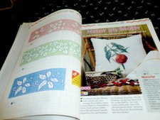 über 170 Stickvorlagen  "Kreativ mit Kreuzstich" von de Agostini  Anchor  coats