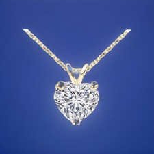 Karat herz moissanit - 1,