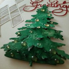 Weihnachten Baum Metall