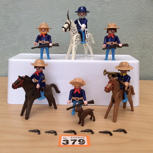 Playmobil western union soldat - western,