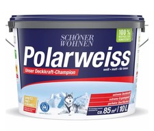 40L SCHÖNER WOHNEN-Farbe Wandfarbe Polarweiß matt