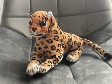 Leopard Stofftier Deko