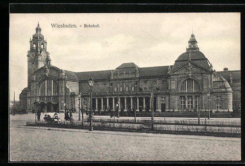 Wiesbaden totalansicht vom - totalansicht,