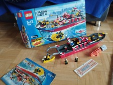 LEGO City 7906  Feuerwehrboot mit Motor mit OVP und Bauanleitung