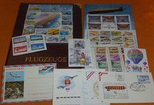 Luftfahrt Briefmarken Sammlung