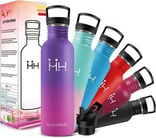 HoneyHolly 1000ML Edelstahl-Trinkflasche  – ideal für den Sportgebrauch