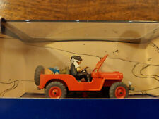 tim und struppi auto 1:43  Roter Jeep Willys