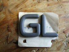 Opel Kadett E Vauxhall Astra Emblem Modellzeichen “GL“  Neu Original