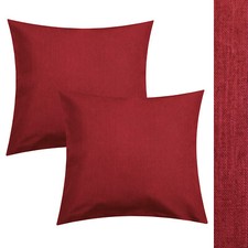 Kissenbezug Leinen Optik 2er