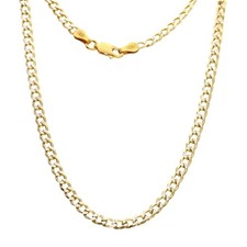 Kette Panzer echt Silber 925