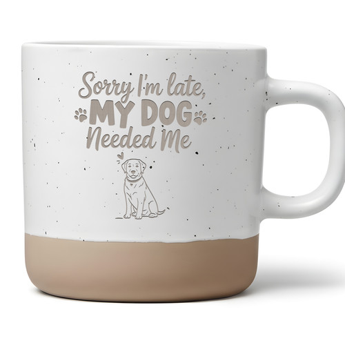 Hund tasse sorry - i'm, late
