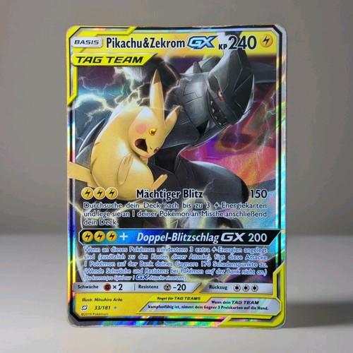 Pikachu zekrom gx pokemon - zekrom,